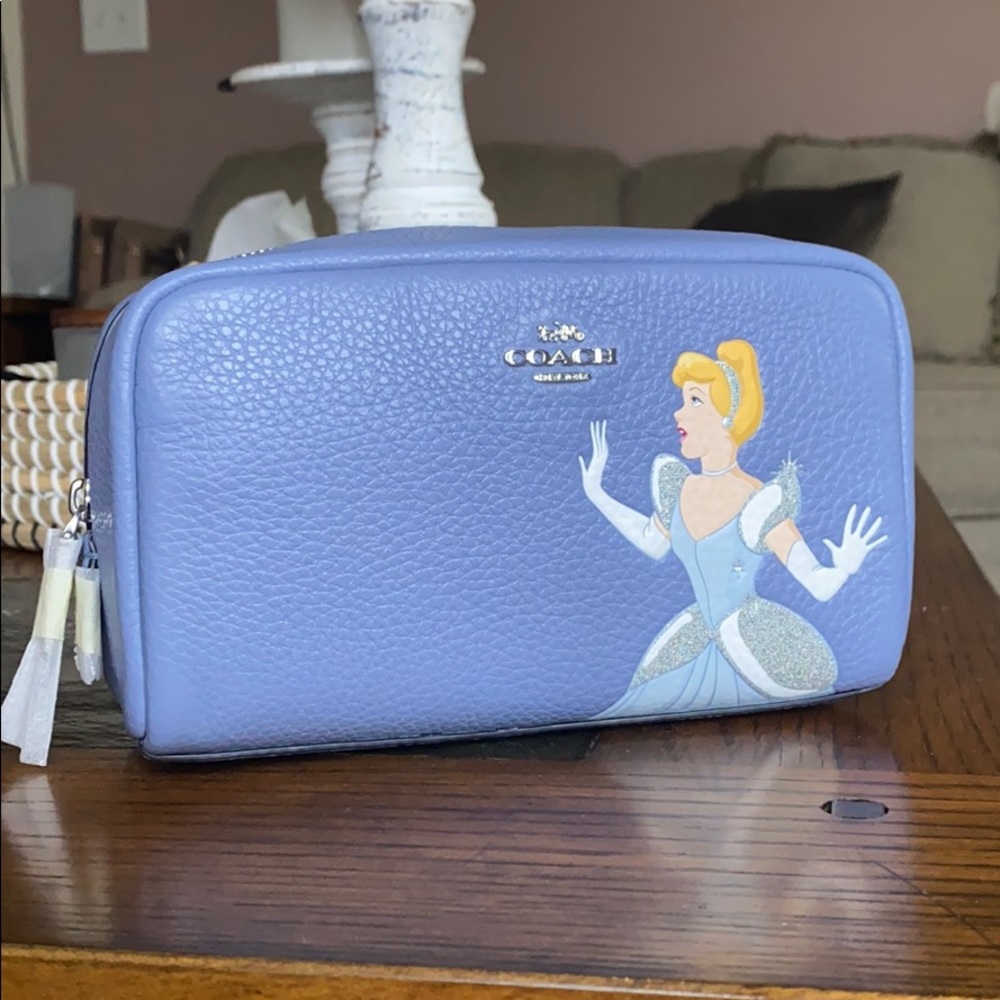 Coach Disney Cinderella Cosmetics Case